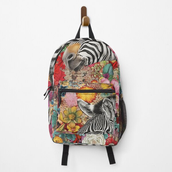 Item preview, "Fashion Collage with Zebra Art" designed and sold by MacroArtHub.