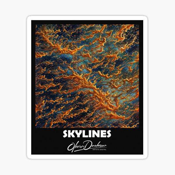 Aperçu de l'œuvre Skylines 45 créée et vendue par olivier duchossoir.