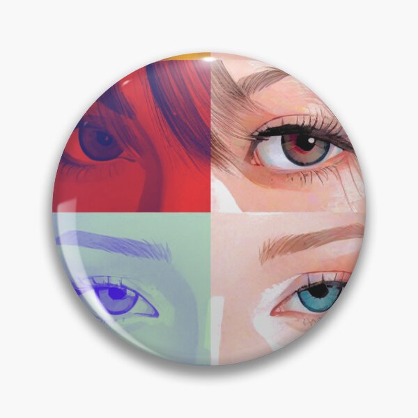 Item preview, Aespa Armageddon Kpop Girl Group Design - Eyes Pop Art Graphic - designed and sold by Dakpop.