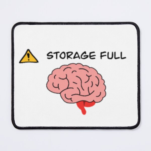 Item preview, Brain - storage full  designed and sold by HadleyCruz.