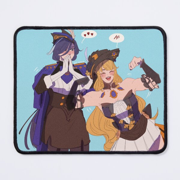 Item preview, Buff Navia and Clorinde designed and sold by Bit-Sweet-Choc1.