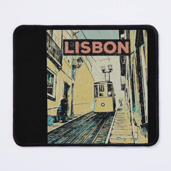 Item preview, Lavra Funicular Elevator Lisbon Illustration, Portugal designed and sold by Lemomo-artworks.