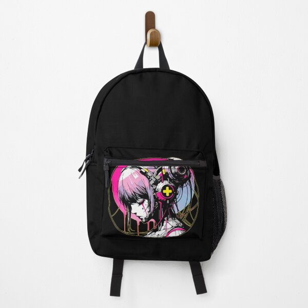 Artikelvorschau, Japan Mecha Cyborg Geisha Vaporwave Cybergoth Neon entworfen und verkauft von TomFrontierArt.
