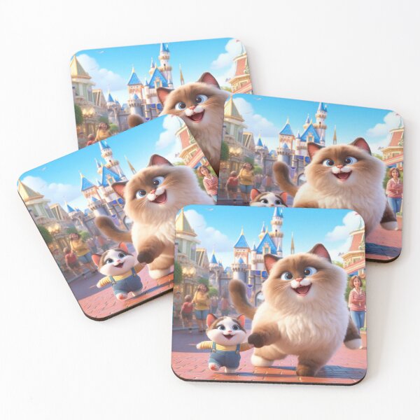 Item preview, Cats play in the amusement park designed and sold by Catsmoment.