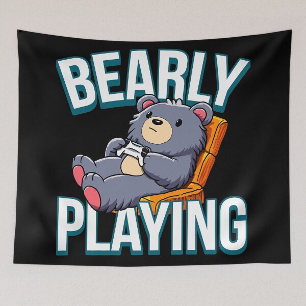 Item preview, bearly playing designed and sold by muthru bazaar.