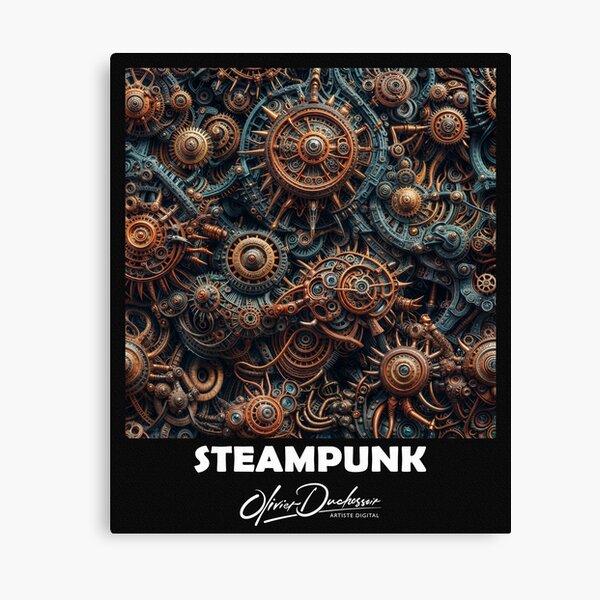 Aperçu de l'œuvre Steampunk 49 créée et vendue par olivier duchossoir.