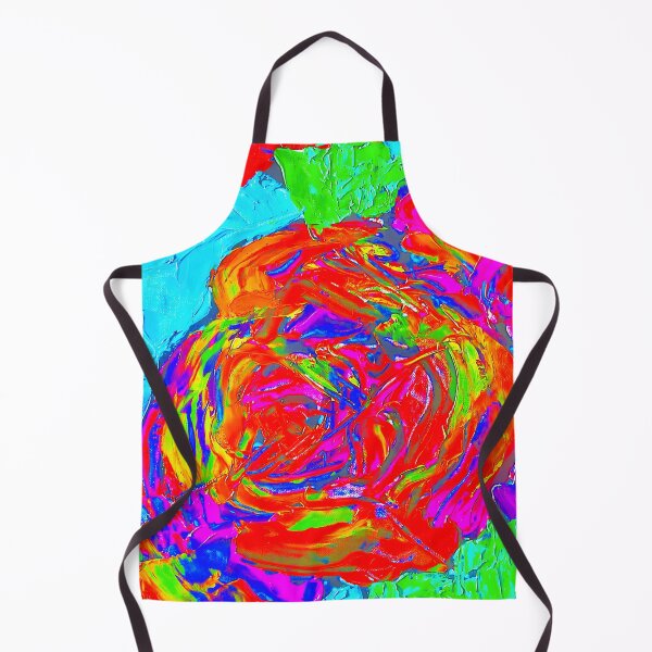 Vista previa del artículo con la obra «Doppleganger digital abstracto Fluro rosas», diseñado y vendido por bekki smith.