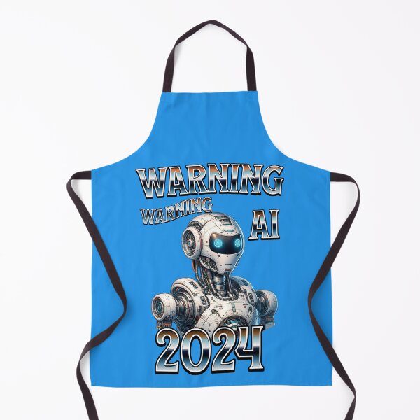 Item preview, WARNING AI ROBOT 2024 designed and sold by Terrence Webster.