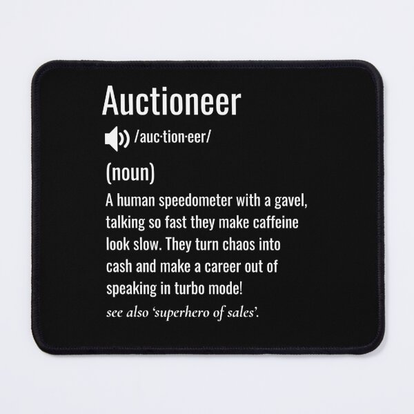 Item preview, Auctioneer Definition  designed and sold by sydney-syder.
