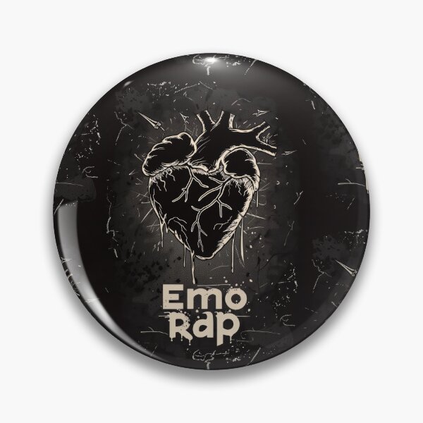 Item preview, Gothic Emo Rap Heart designed and sold by Piotrek0001.