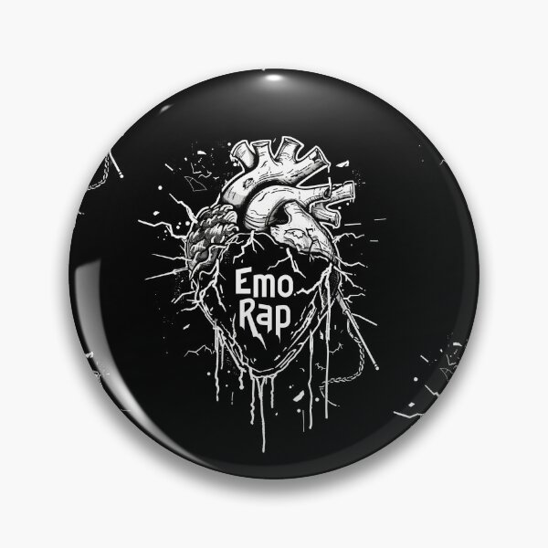 Item preview, Gothic Emo Rap Heart designed and sold by Piotrek0001.