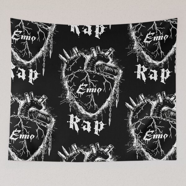 Item preview, Gothic Emo Rap Heart designed and sold by Piotrek0001.