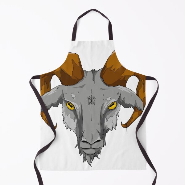 Item preview, Goat Mask designed and sold by feedthewallart.