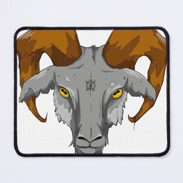 Item preview, Goat Mask designed and sold by feedthewallart.