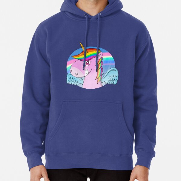 Fière licorne Sweat à capuche épais