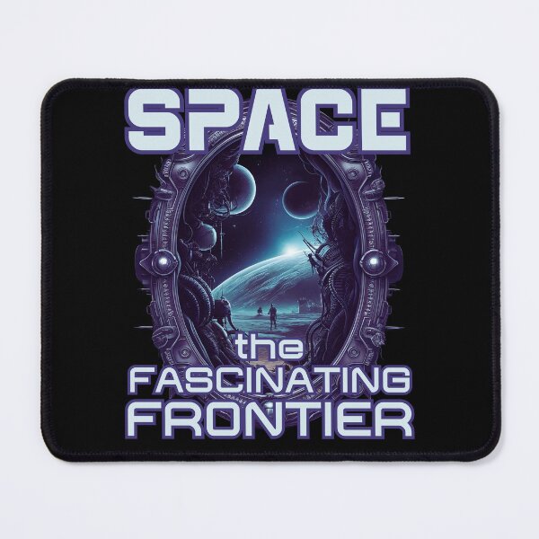 Item preview, SPACE the fascinating frontier cool space exploration art design designed and sold by Jt41.