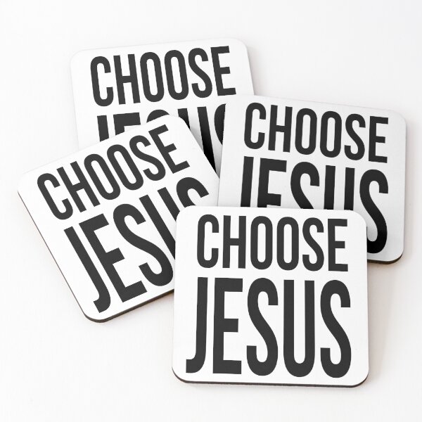 Item preview, Choose Jesus, Wham Retro 80s style designed and sold by Christian Word Art.