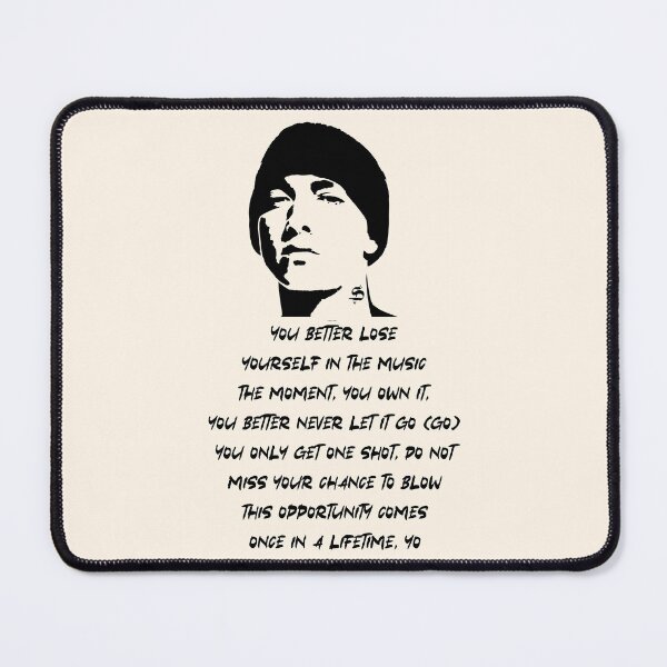 Item preview, Lose Yourself In The Music designed and sold by Fanverse Merchandise.