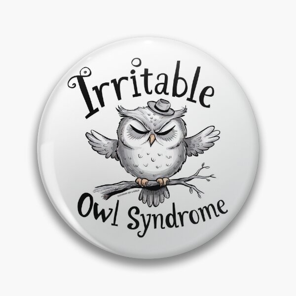 Item preview, Irritable Owl Syndrome mk1 - Eye Voodoo designed and sold by eyevoodoo.
