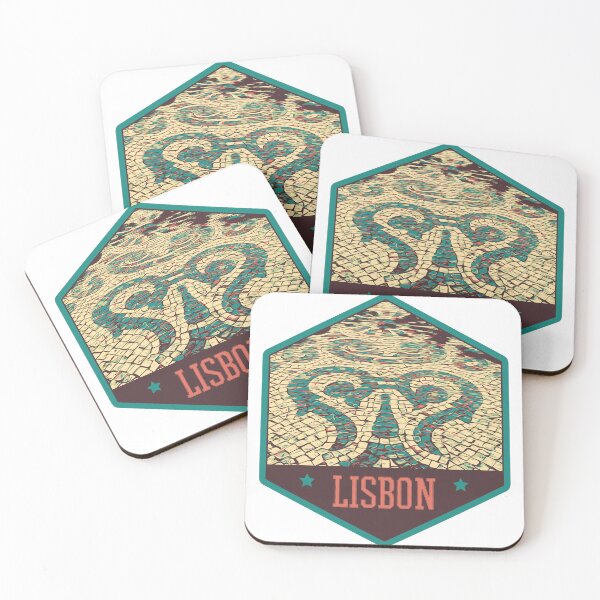 Item preview, Portuguese Street Paving Lisbon Illustration designed and sold by Lemomo-artworks.