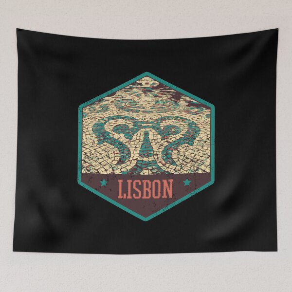 Item preview, Portuguese Street Paving Lisbon Illustration designed and sold by Lemomo-artworks.