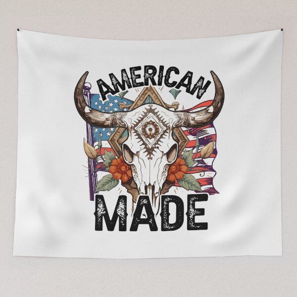 Item preview, Bull Skull Decor designed and sold by PawPrintStyles.