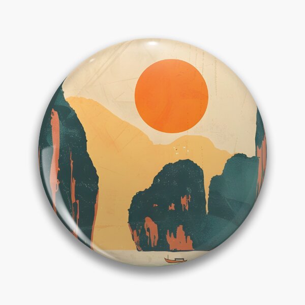 Item preview, Maya Bay Vintage Poster designed and sold by taniasofia.