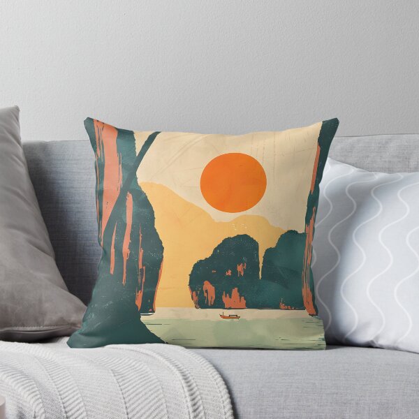 Item preview, Maya Bay Vintage Poster designed and sold by taniasofia.