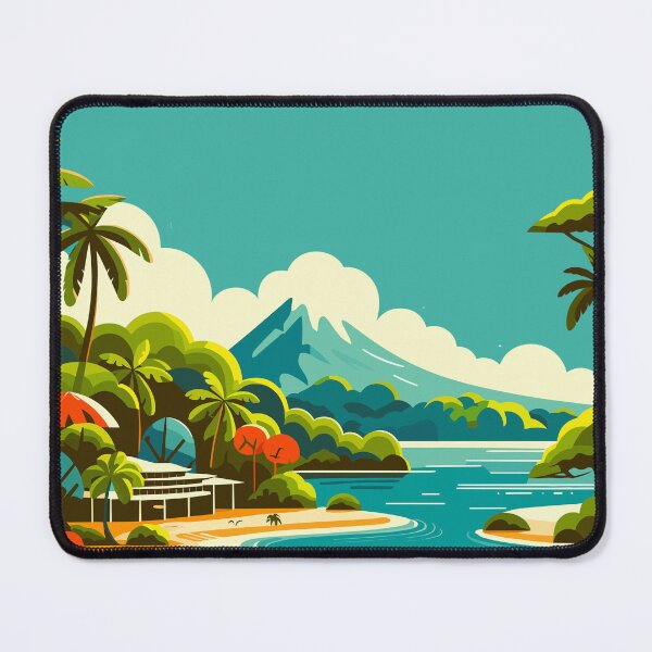 Item preview, Costa rica travel poster designed and sold by Arctic frame studio.