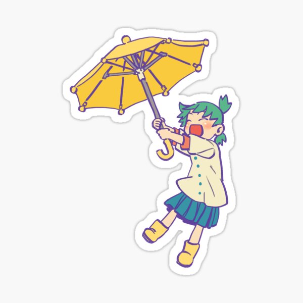 Aperçu de l'œuvre Ransroom dessine la figurine yotsuba du parapluie jaune volant / yotsubato créée et vendue par RansRoom.