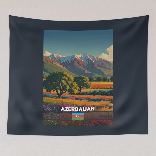 Item preview, Azerbaijan Travel  designed and sold by Thistle-TShop.