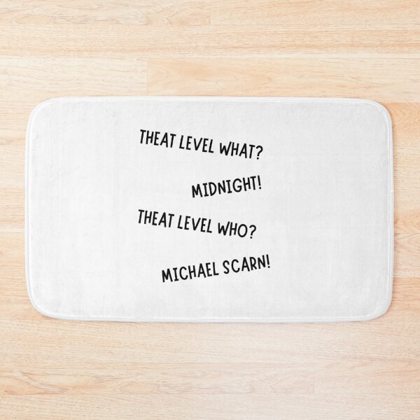 Item preview, Threat level what? midnight! designed and sold by greenbluearts.
