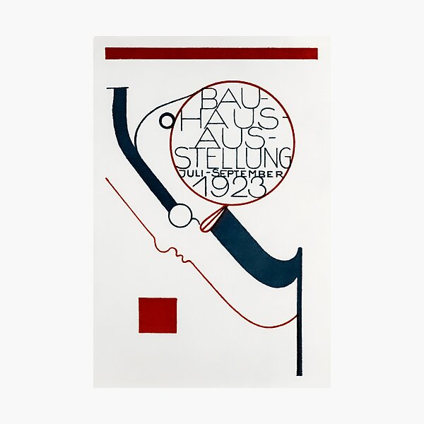 Item preview, Bauhaus Exhibition Poster Oskar Schlemmer 1923 designed and sold by Onodera.