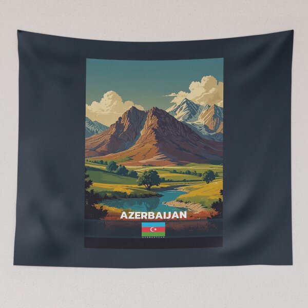 Item preview, Azerbaijan Travel  designed and sold by Thistle-TShop.