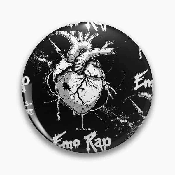 Artikelvorschau, Gothic Emo Rap Herz entworfen und verkauft von Piotrek0001.