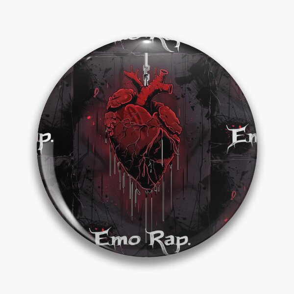 Artikelvorschau, Gothic Emo Rap Herz entworfen und verkauft von Piotrek0001.