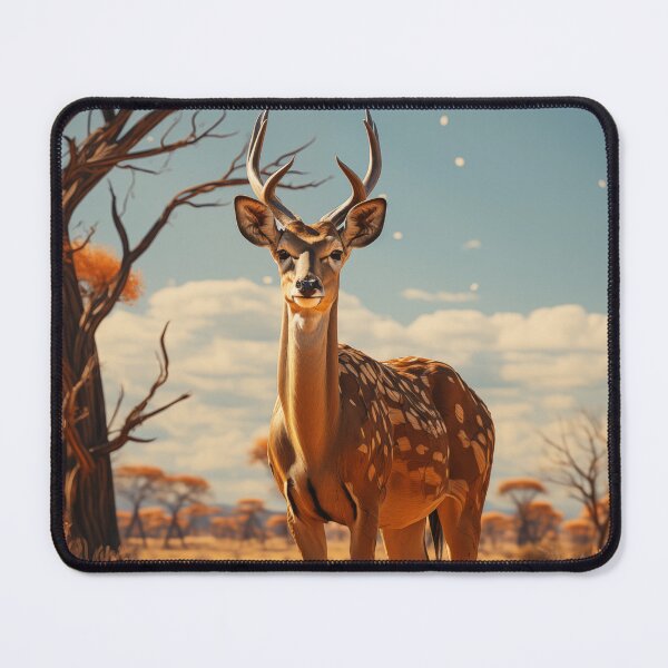 Item preview, Deer in Savannah. Wild life of the animal designed and sold by Leylita Design.