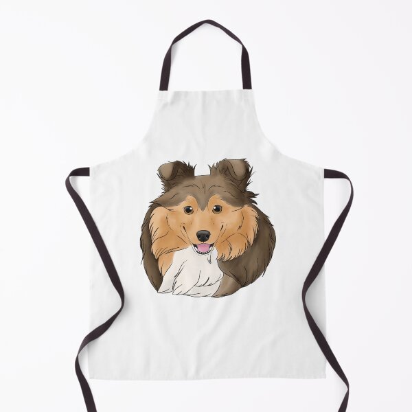 Item preview, Shetland Shepdog Sable portrait designed and sold by Cynthiaetal.