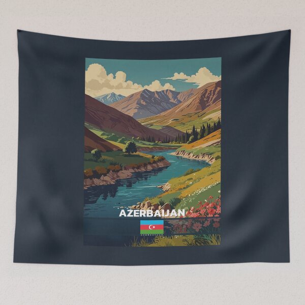 Item preview, Azerbaijan Travel  designed and sold by Thistle-TShop.