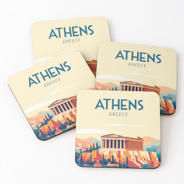Item preview, Athens, Greece  Parthenontravel poster  designed and sold by Arctic frame studio.