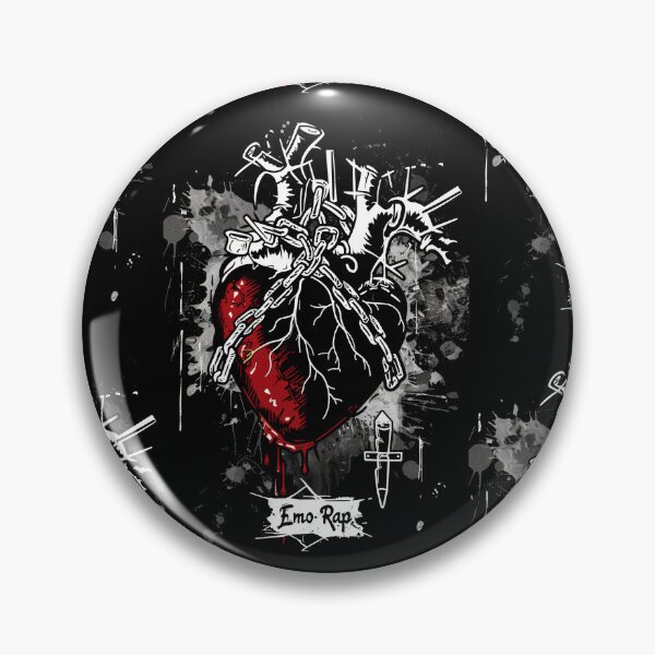 Artikelvorschau, Gothic Emo Rap Herz entworfen und verkauft von Piotrek0001.