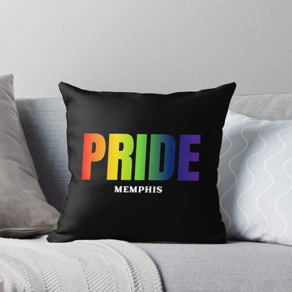 Item preview, Memphis Pride t-shirt, Rainbow color pride LGBTQ graphic t-shirt, Pride unisex t-shirt designed and sold by PrideBeProud.
