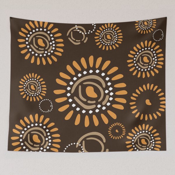 Item preview, Colorful flower patterns designed and sold by Wolagno.