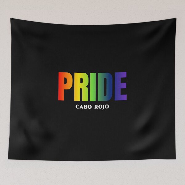 Item preview, Cabo Rojo Pride t-shirt, Rainbow color pride LGBTQ graphic t-shirt, Pride unisex t-shirt designed and sold by PrideBeProud.