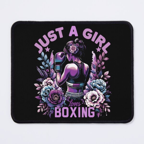 Artikelvorschau, Boxer Boxen Liebhaber Mädchen Retro Sonnenuntergang Vintage Athlet Design entworfen und verkauft von BOUCHERIT amine.