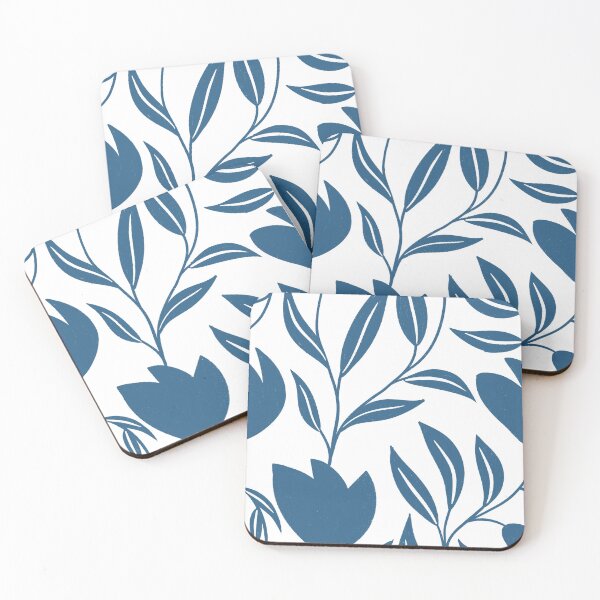 Item preview, Abstract Blue Florals designed and sold by WorldofJayDesign.