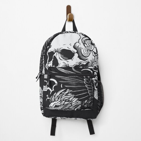 Item preview, Skull Dragon Raven designed and sold by CreepyCornerArt.