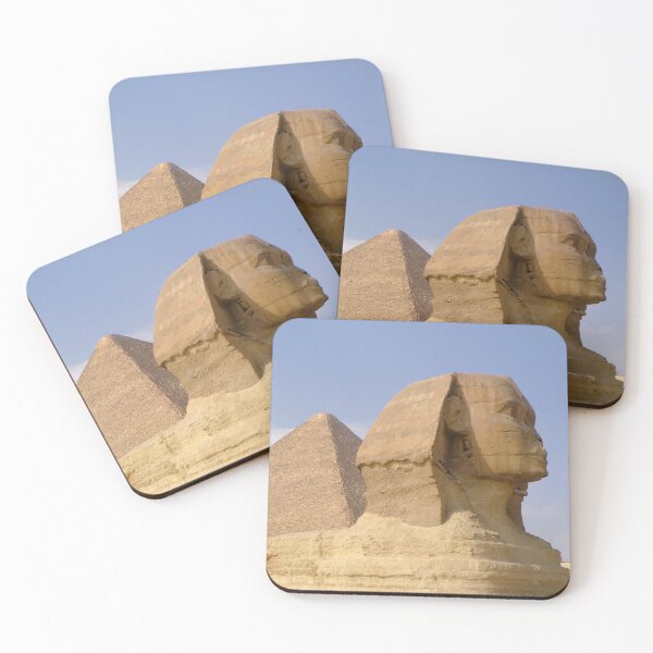Item preview, Giza, Egypt - The Great Sphinx and Khufu Pyramid designed and sold by photophantom.