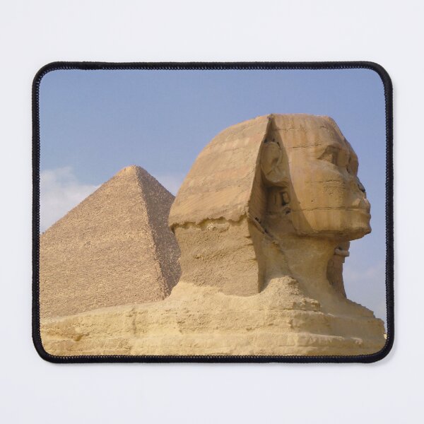 Item preview, Giza, Egypt - The Great Sphinx and Khufu Pyramid designed and sold by photophantom.