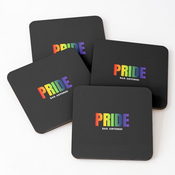 Item preview, San Antonio Pride t-shirt, Rainbow color pride LGBTQ graphic t-shirt, Pride unisex t-shirt designed and sold by PrideBeProud.